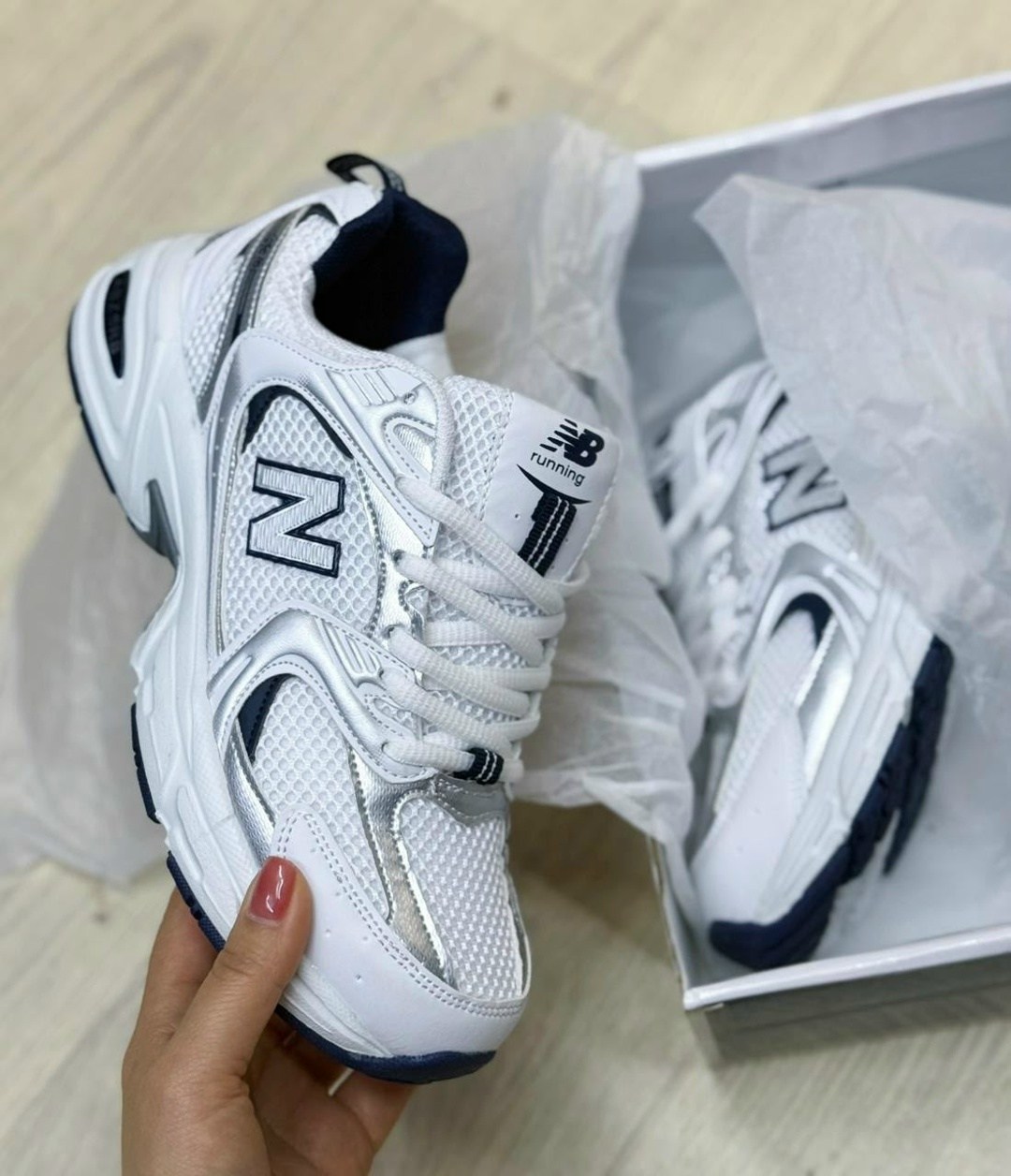 кроссовки new balance 530,кроссовки new balance,new balance 530 white silver navy,кроссовки женская new balance 530,кроссовки белые new balance 530