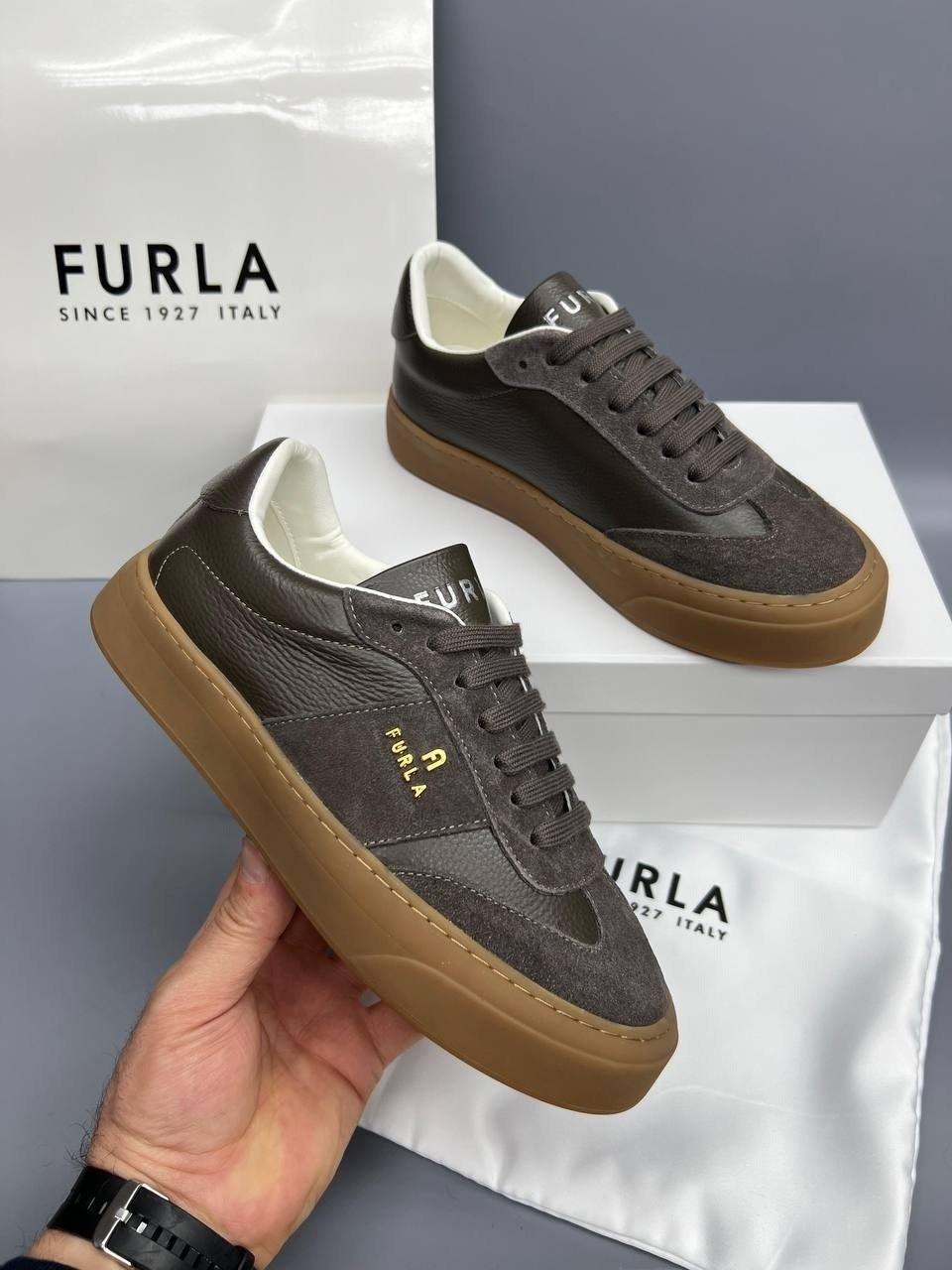 женские кеды furla furla enjoy артикул yi79enj черный,,кеды furla,кроссовки furla, furla