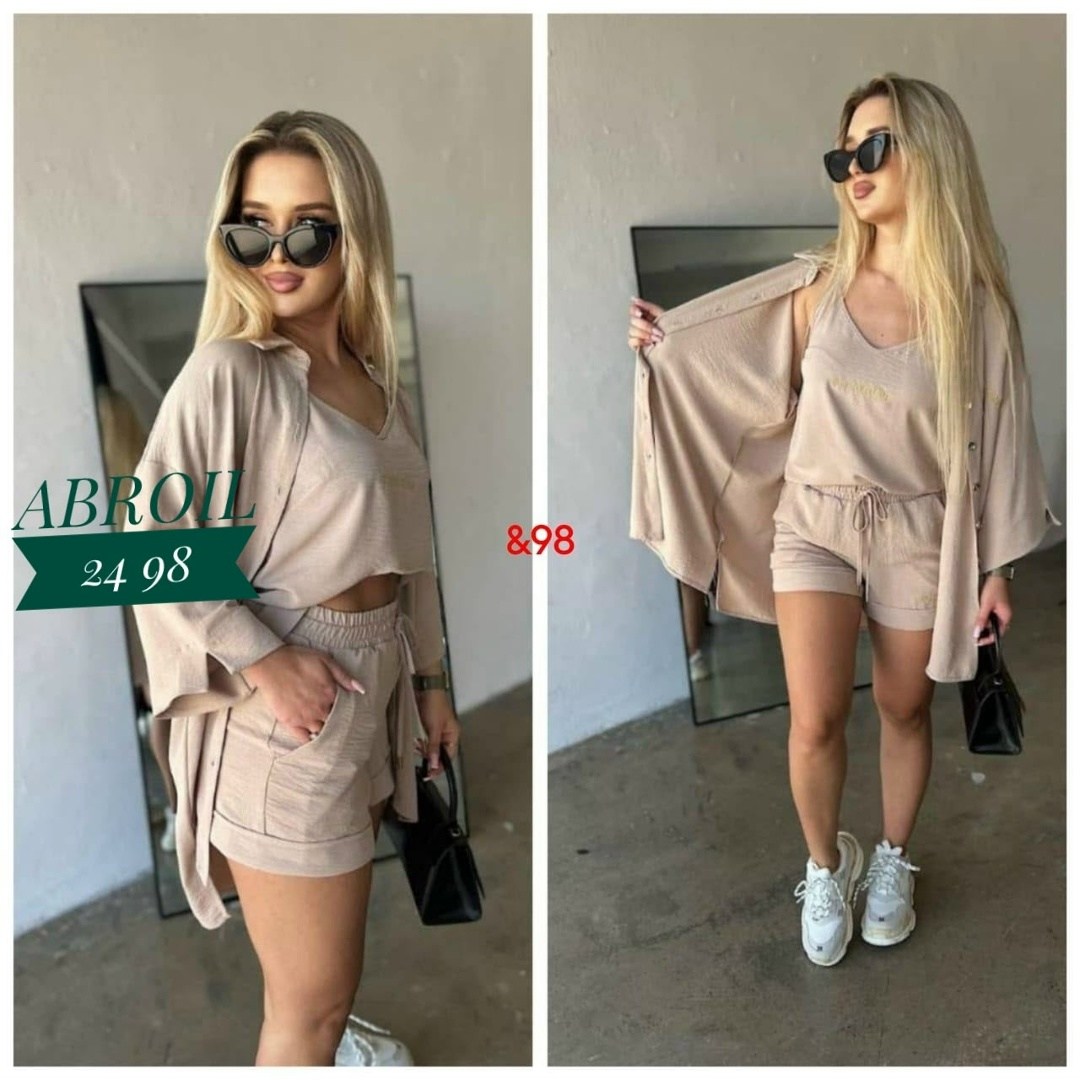 женский костюм с шортами,костюм женский тройка,костюм тройка с шортами женский,костюм женский с шортами и рубашкой,летний костюм с шортами