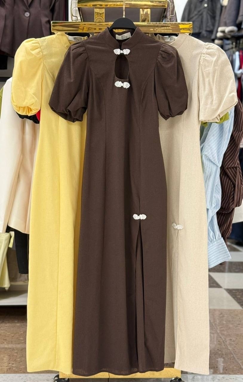 платье в китайском стиле,приталенное платье,платье китайское,платье ципао,традиционное китайское платье