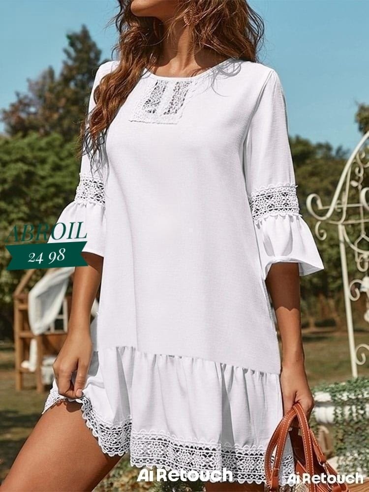 платье с кружевами,платье с кружевом на подоле,платье туника,кружевное платье,женское платье