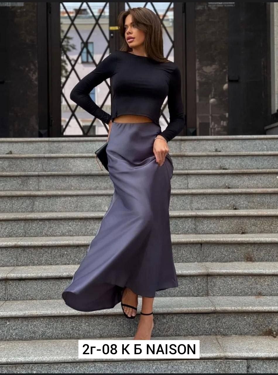 юбка-годе женская атласная однотонная,юбка атласная длинная макси,юбка стильная,юбка макси атласная,юбка длинная