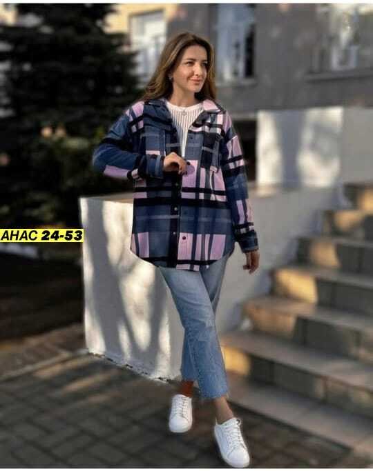женская рубашка в клетку,рубашка женская в клетку теплая,женская тёплая рубашка в клетку оверсайз,рубашка оверсайз теплая в клетку,рубашка оверсайз теплая в клетку удлиненная
