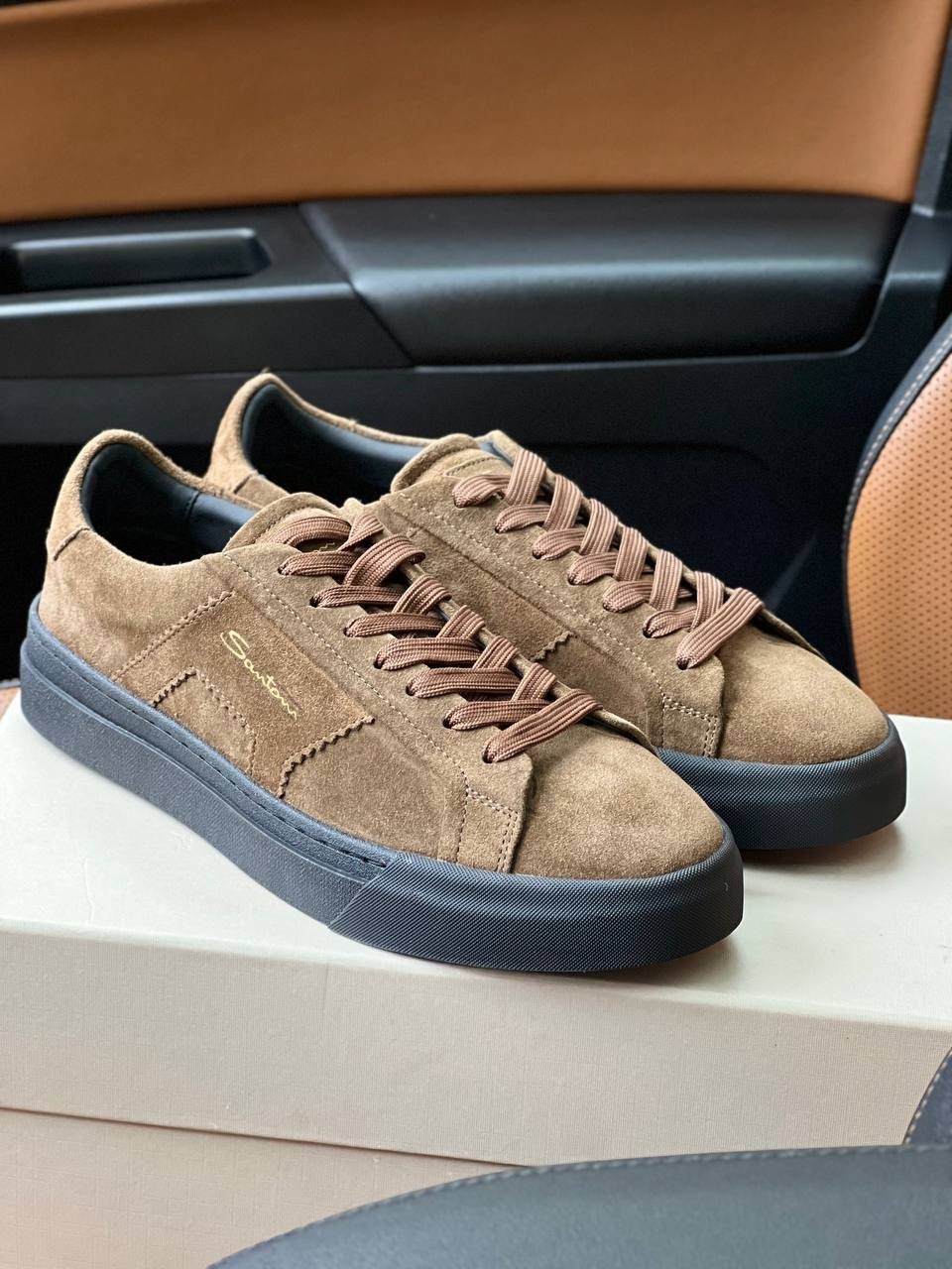 ,мужская ,обуви,кроссовки santoni,повседневная