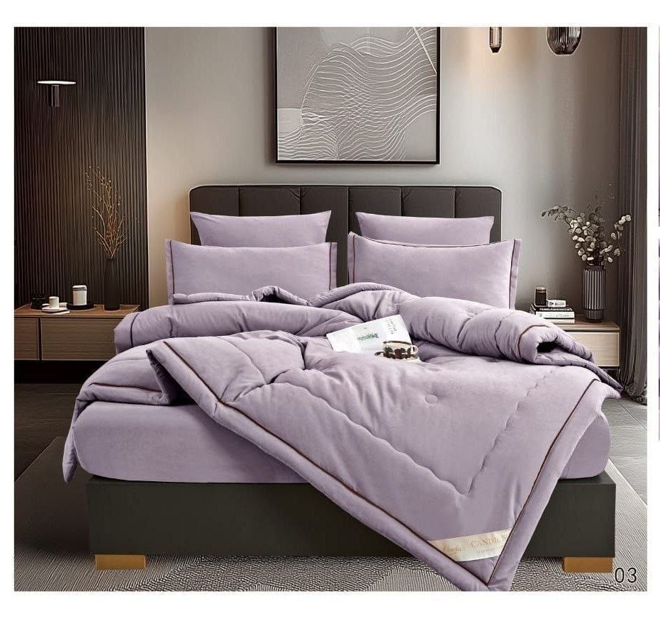 комплект постельного белья с одеялом,комплект постельного белья евро с одеялом,комплект постельного белья candies с одеялом бархатный сатин евро,комплект постельного белья candies с одеялом бархатный