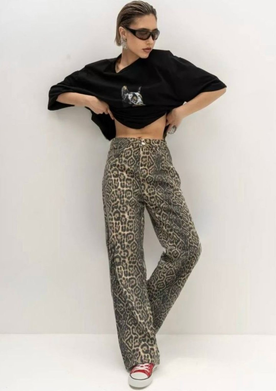 джинсы с леопардовым принтом,леопардовые джинсы,джинсы houzhou женские с леопардовым принтом,брюки с леопардовым принтом,леопардовые брюки