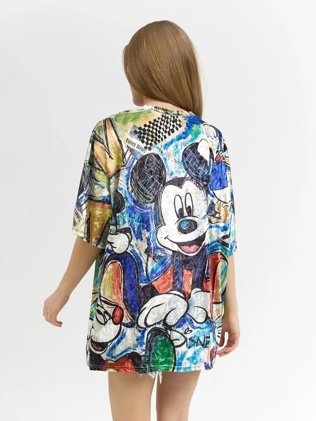 футболка оверсайз с принтом мики маус fashion lux,футболки женская оверсайз с принтом,футболка оверсайз с принтом длинная bona fide,футболки оверсайз с принтами,женская футболка