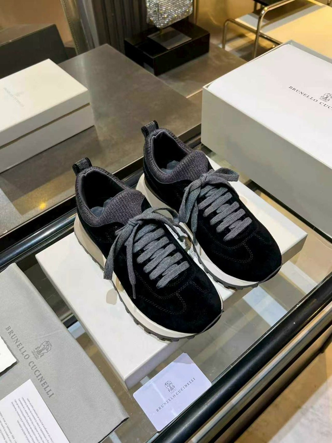 кроссовки brunello cucinelli замшевые,,женские замшевые кроссовки brunello cucinelli monili premium - brown,кроссовки замшевые,brunello cucinelli кроссовки