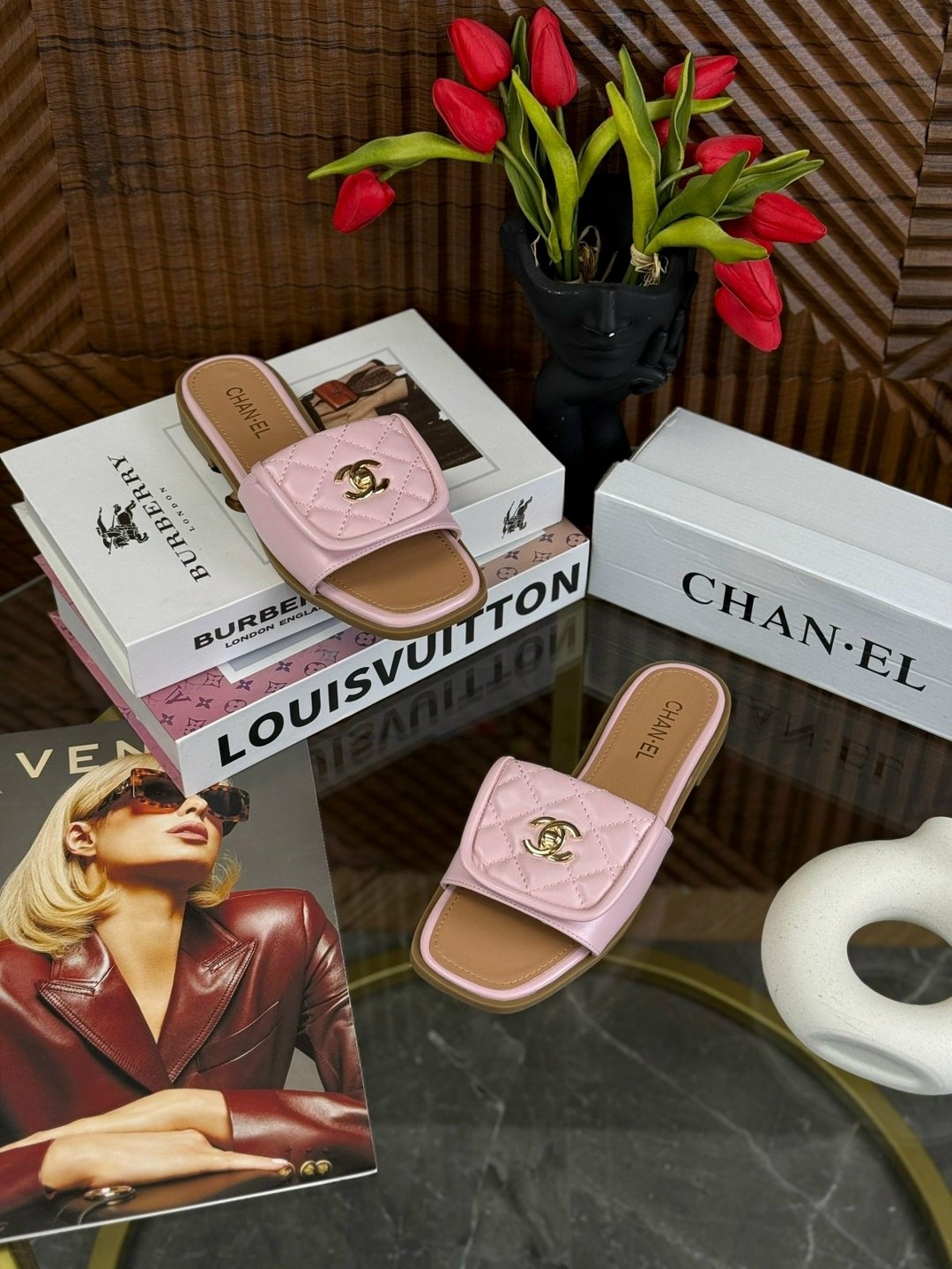 шлепанцы chanel,шлепанцы шанель черные,шлепки шанель,шлепанцы женские,женские шлепанцы chanel