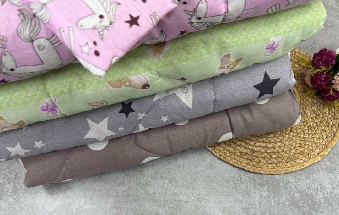 одеяло стеганое,детское одеяло,покрывало стеганое,бязь,плед в горошек