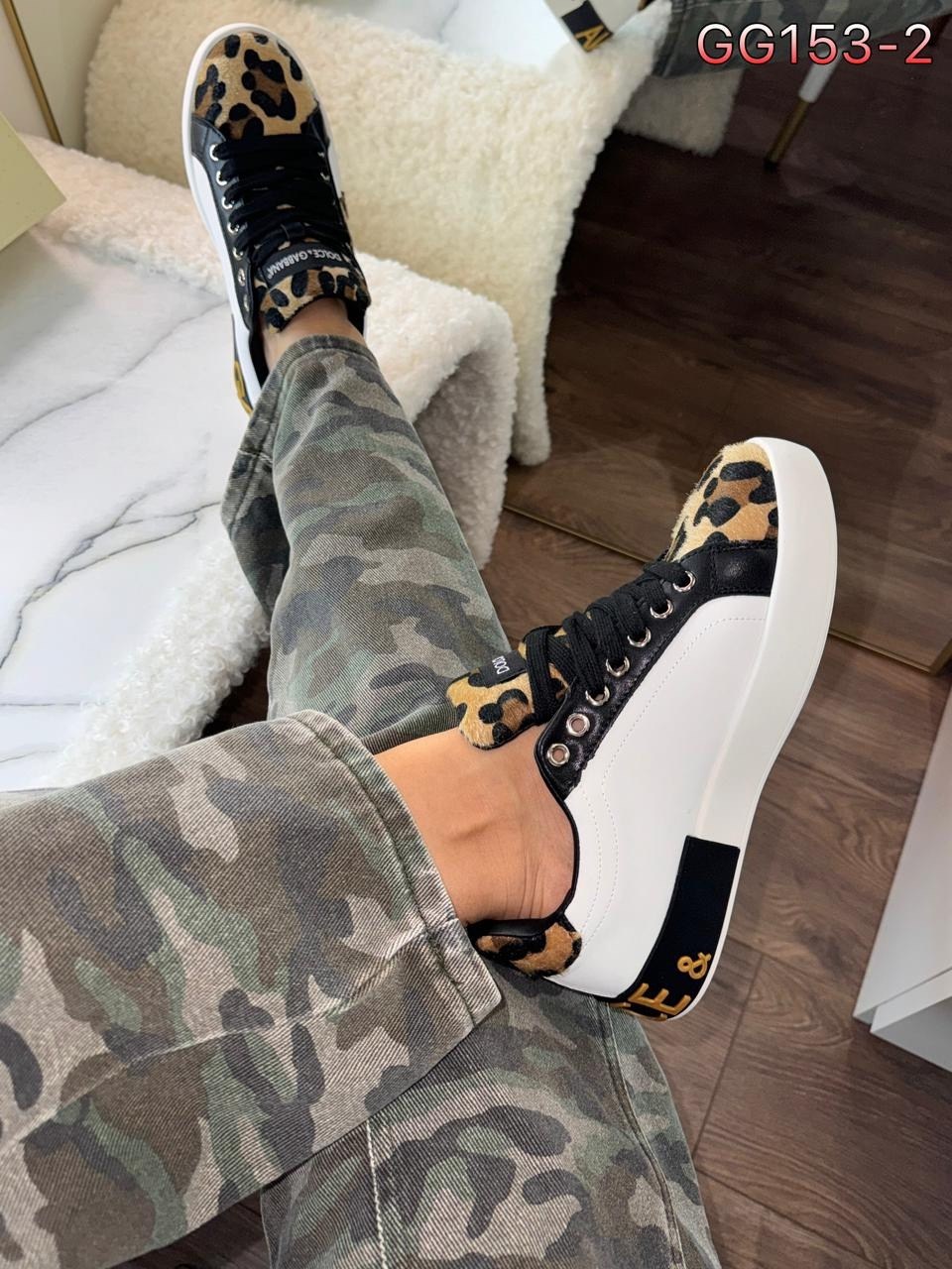 кроссовки dolce&gabbana portofino леопард,,леопардовые кроссовки дольче габбана,кеды дольче габбана леопард,леопардовые кеды dolce gabbana женские