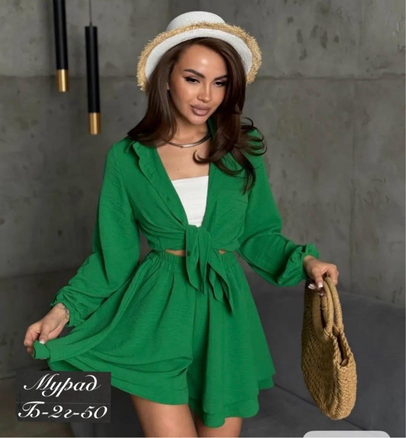 льняной костюм женский летний с шортами,муслиновый костюм женский с шортами,летние костюмы женские,костюм с шортами женский летний,летние костюмы