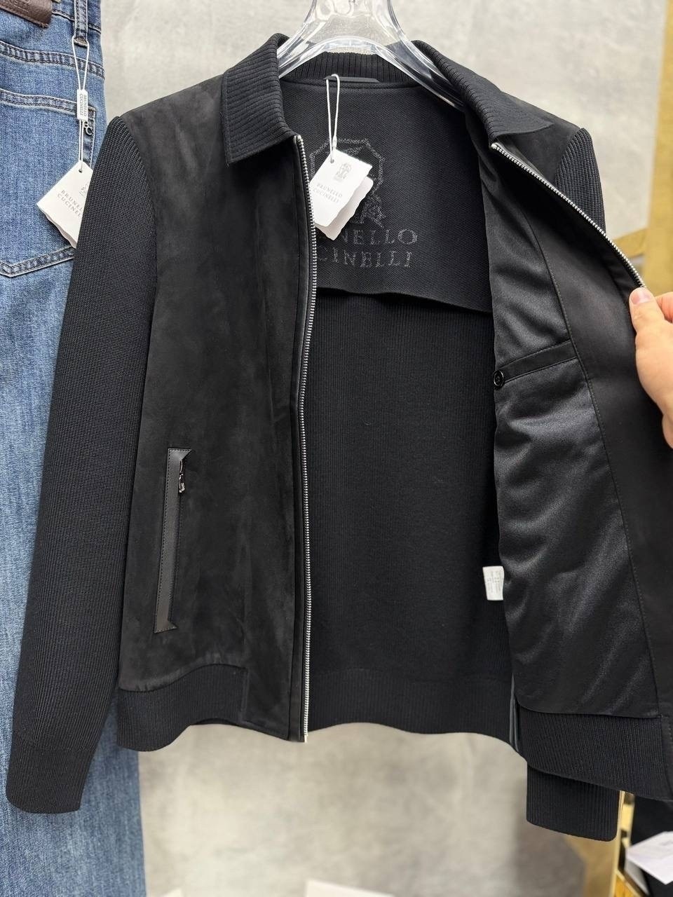 замшевая куртка,куртка замшевая мужская,мужская кожаная куртка,куртка мужская loro piana lux-109822,кожаная куртка