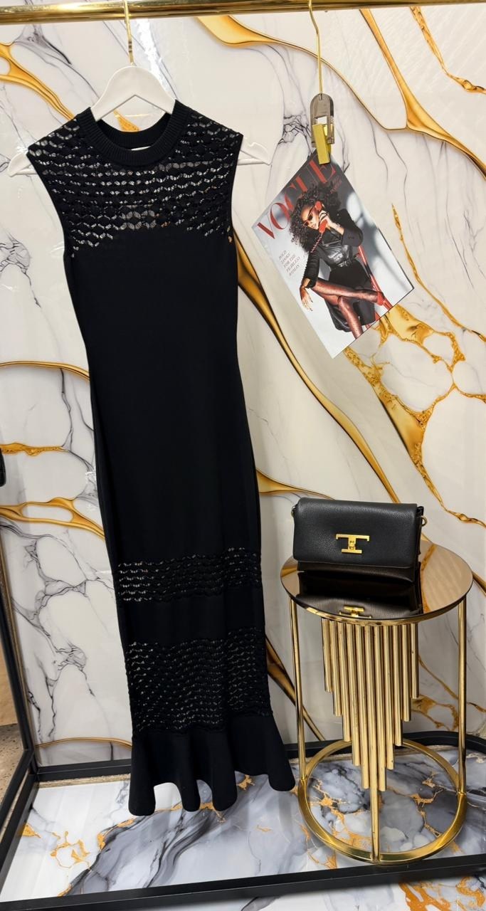 платье,приталенное платье,женское платье,чëрное платье,платье макси