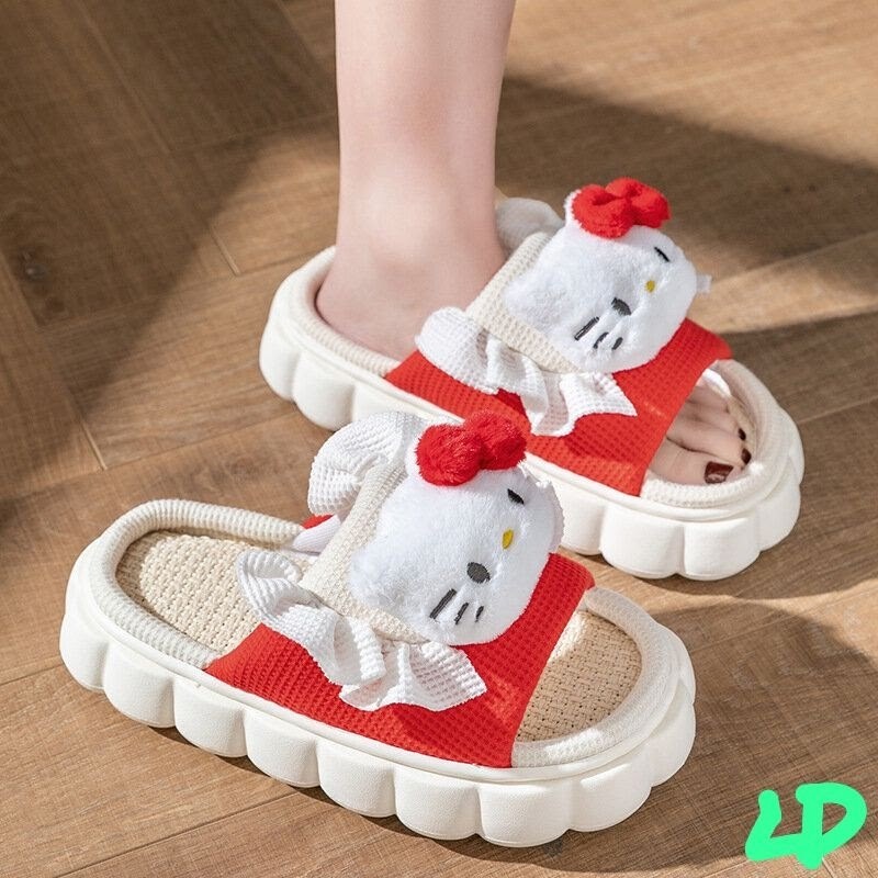 тапочки sanrio,домашние тапочки,тапочки милые,домашние тапочки hello kitty,тапочки модные