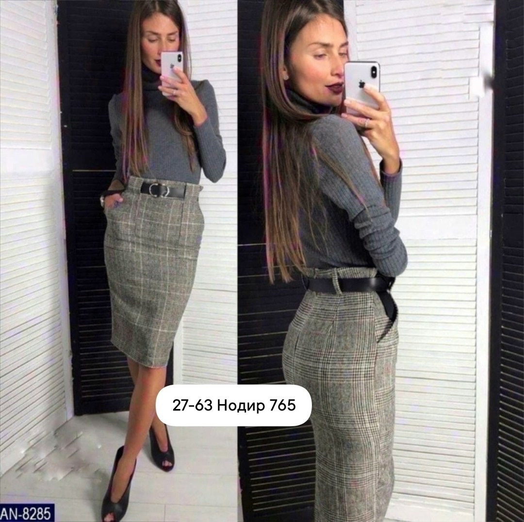 шерстяная юбка,юбка,женская юбка 5505 "мелкая-клетка",юбка в клеточку,юбка в клетку