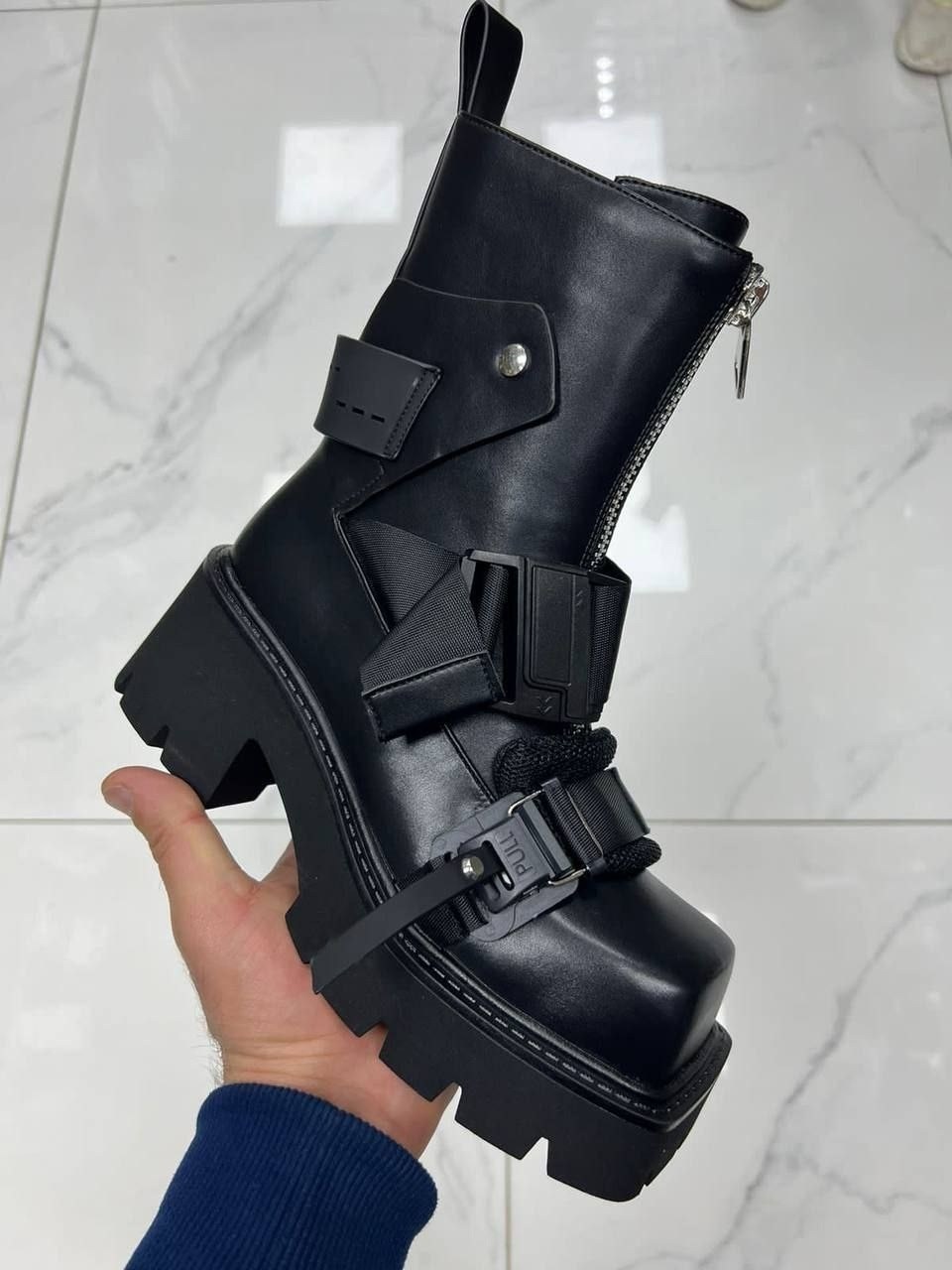 женские ботинки,ботинки,,ботинки массивные на высокой подошве tm tisata,женская