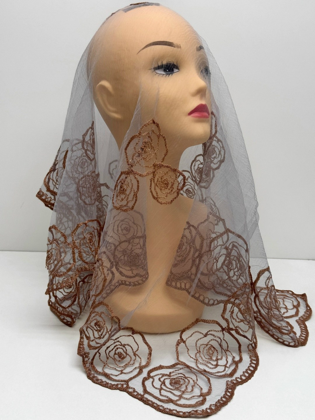 кружевная фата,свадебная фата,мусульманские шарфы,женские головные уборы,мусульманские платки