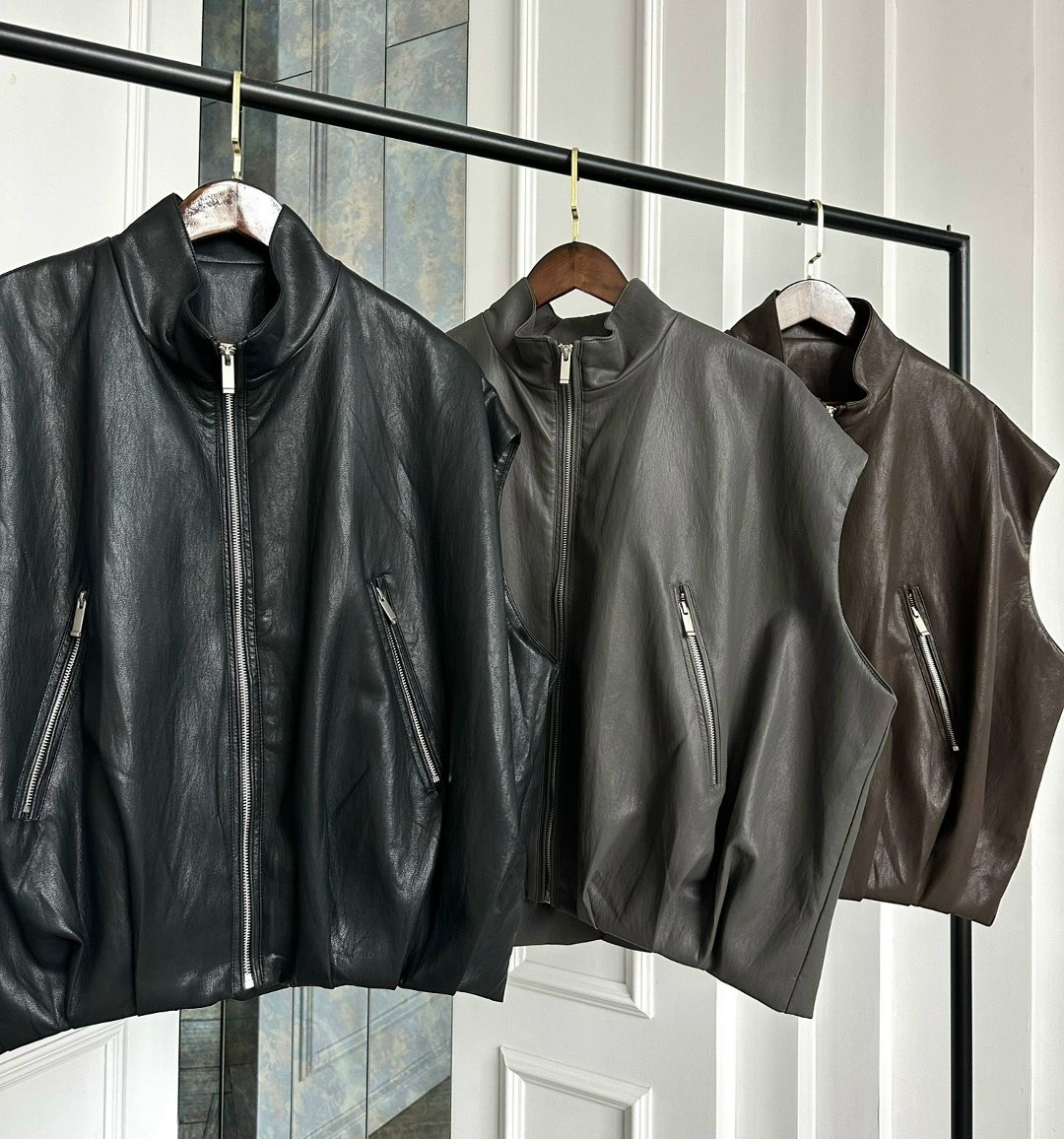 кожаная куртка,кожаный жилет,комбинированная куртка,куртки из экокожи,стильные куртки