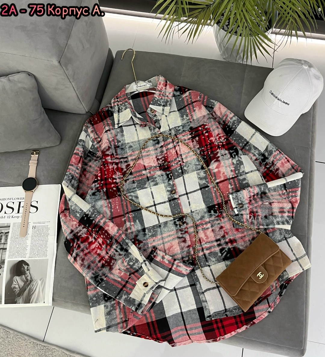 рубашка в клетку от miu miu,женская рубашка в клетку,рубашка в клетку,теплая рубашка в клетку оверсайз,женская рубашка