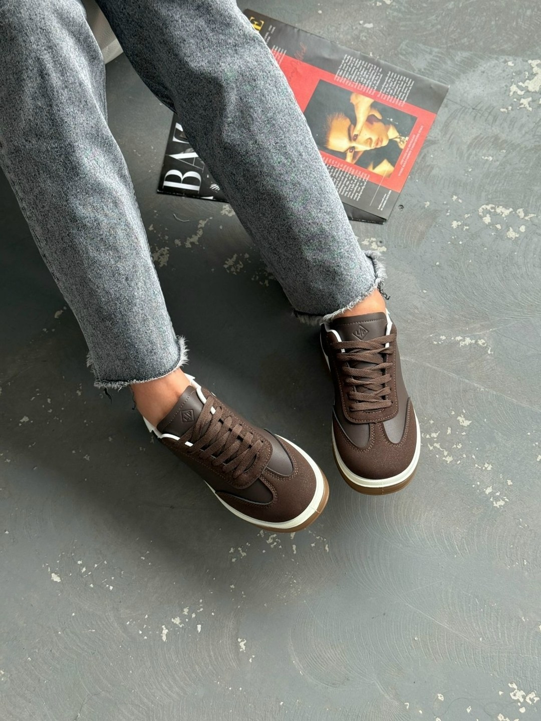 кеды замшевые derio 301966061,кеды из натуральной замши,кеды замшевые,кеды замша коричневые,коричневые кеды