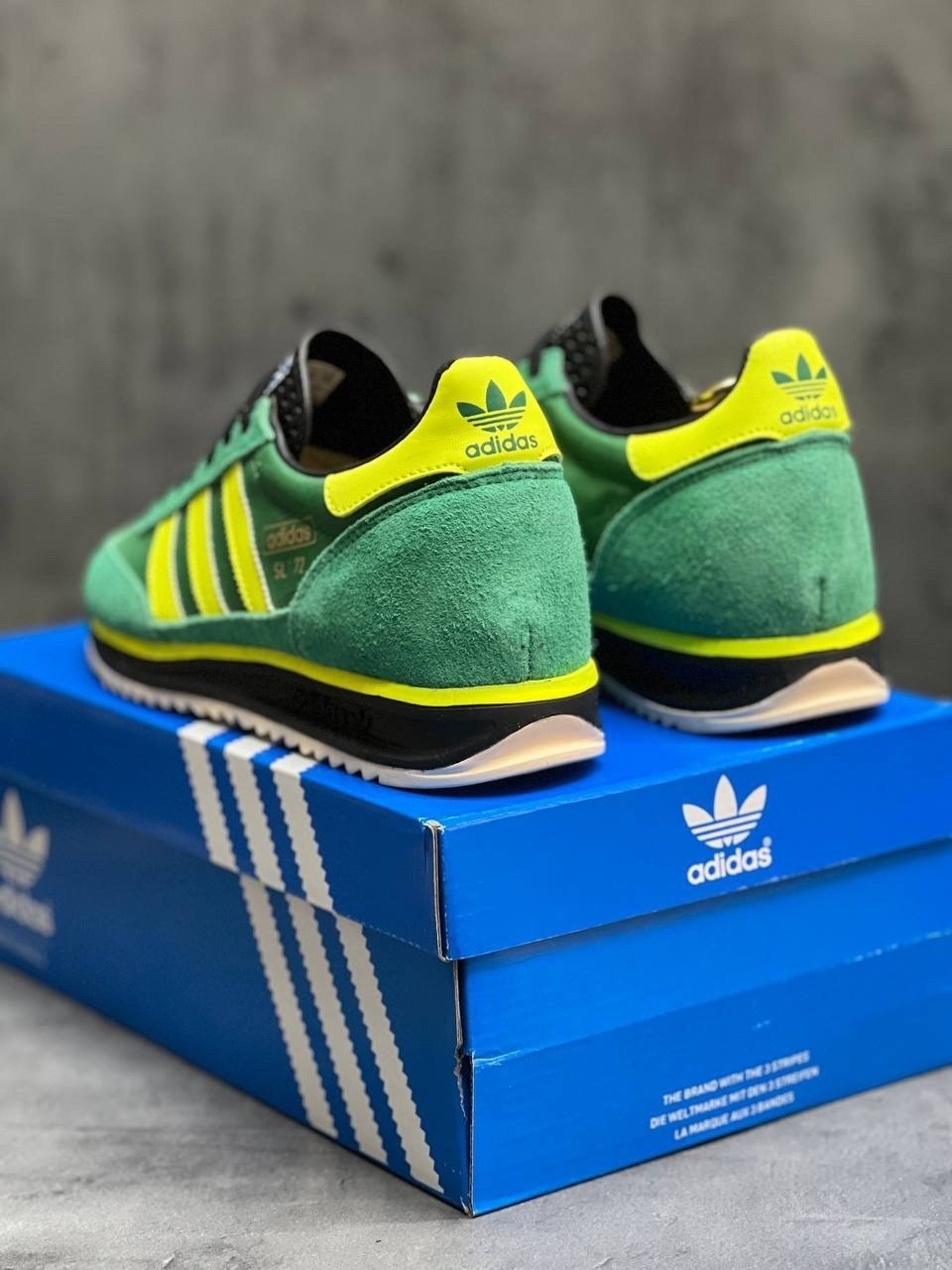 кроссовки adidas,кроссовки adidas sl 72,кроссовки adidas originals sl72 retro sport в зеленом и желтом цвете,кроссовки adidas spezial,кроссовки adidas original