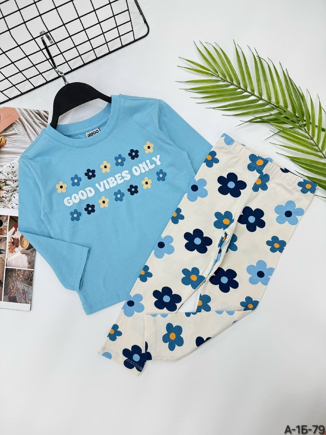 детская пижама,пижама для девочек,комплект пижама,пижама для мальчика,пижама голубая раздельная детская