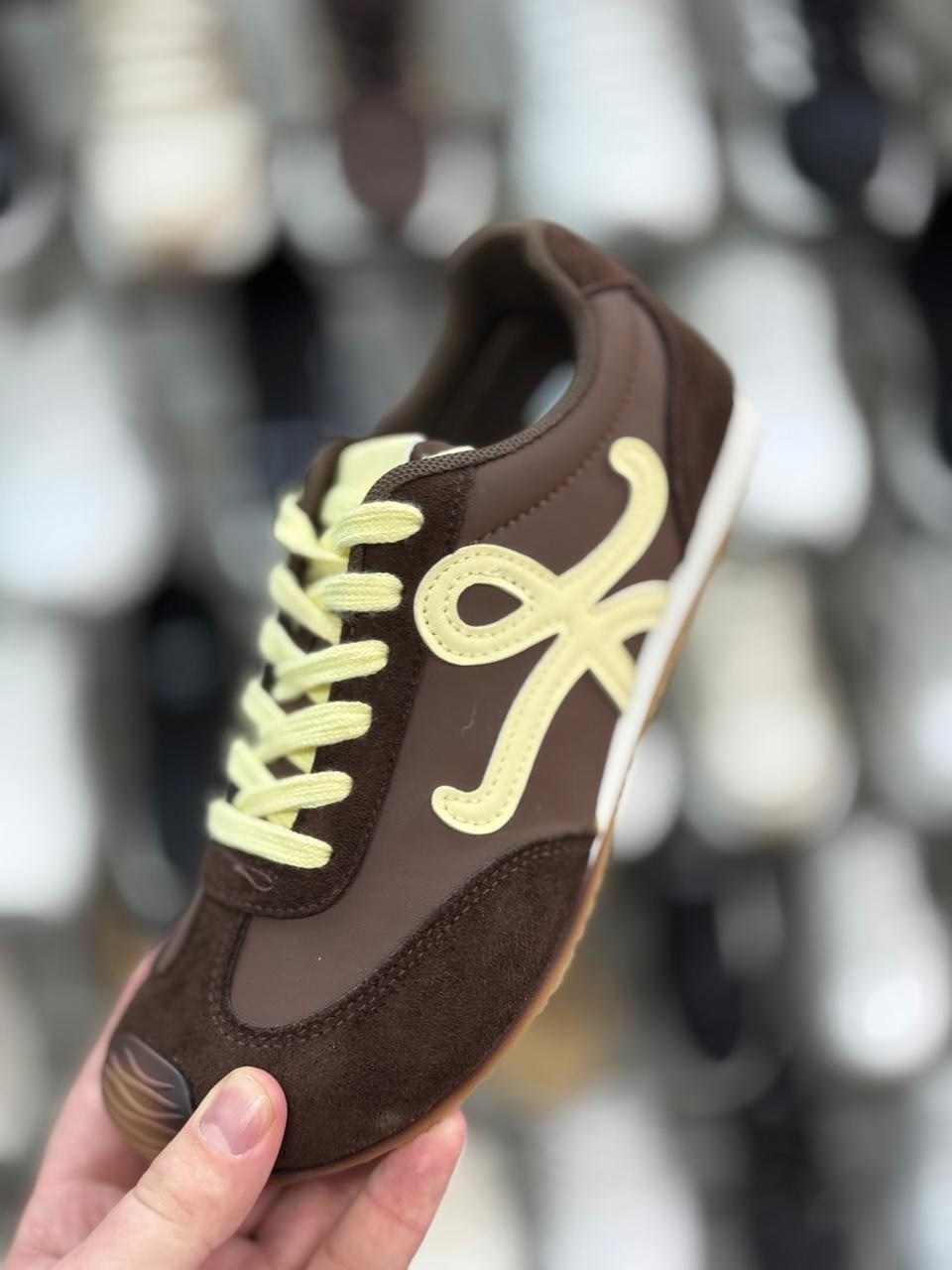 ,женские кроссовки,loewe кроссовки,низкие кроссовки,повседневные кроссовки