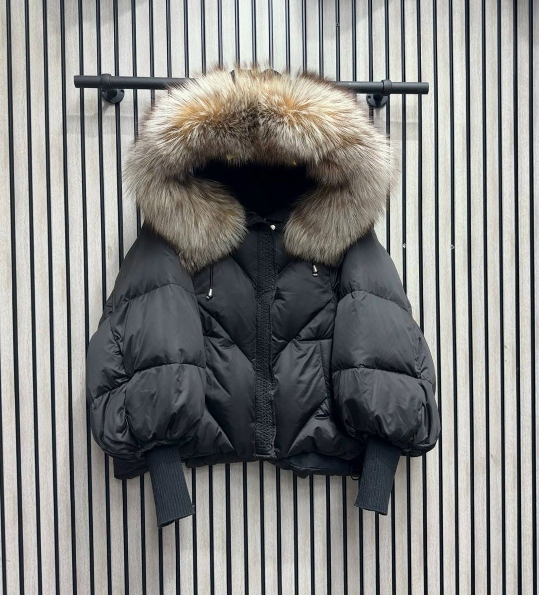 пуховик женский,куртка женская,женский пуховик с натуральным мехом,куртка с мехом,короткий пуховик женский