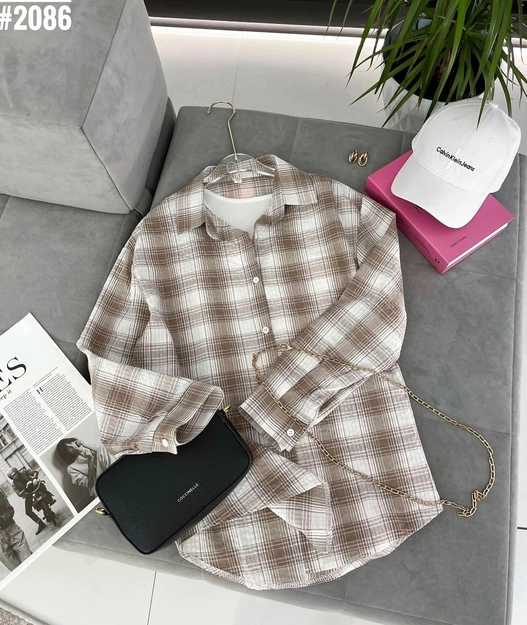 рубашка женская оверсайз в клетку,рубашка в клетку,рубашка оверсайз в клетку betrendy wear,женская рубашка в клетку,женская рубашка