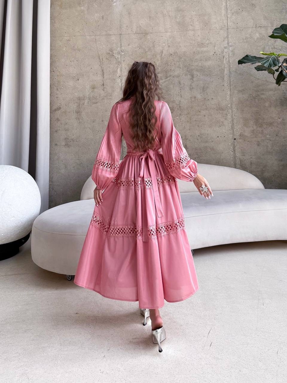 платье,платье нарядное,платье женская,стильное платье,платье пудровое