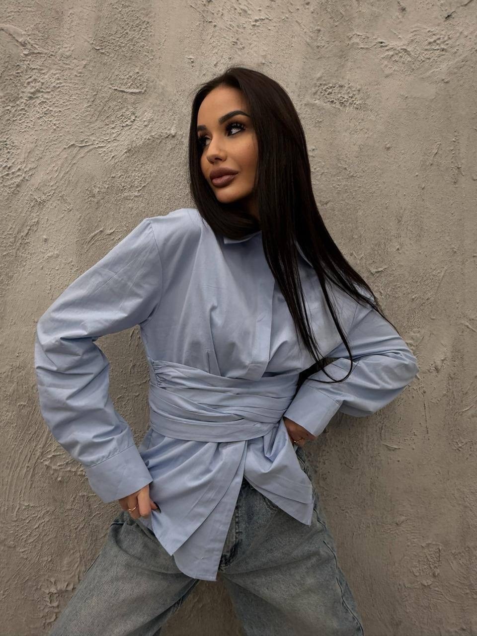 рубашка женская,рубашка с завязками,рубашка,рубашка с поясом,белая рубашка