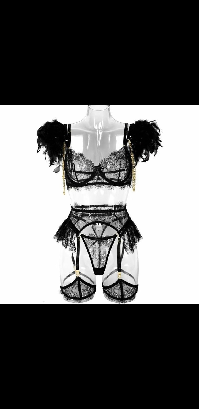 белье с перьями,эротическое нижнее бельё комплект с перьями quinn,нижнее белье комплект сексуальное с перьями sebar,комплект нижнего белья из перьев с цепочкой для женщин,комплект нижнего белья с перь