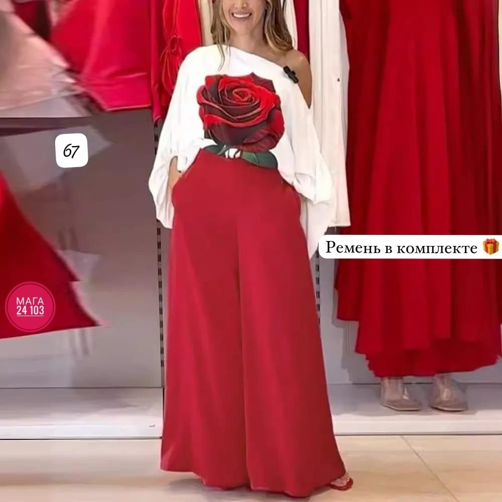 женский костюм,брюки-палаццо,костюм с высокой талией,модные брюки,брюки палаццо образы