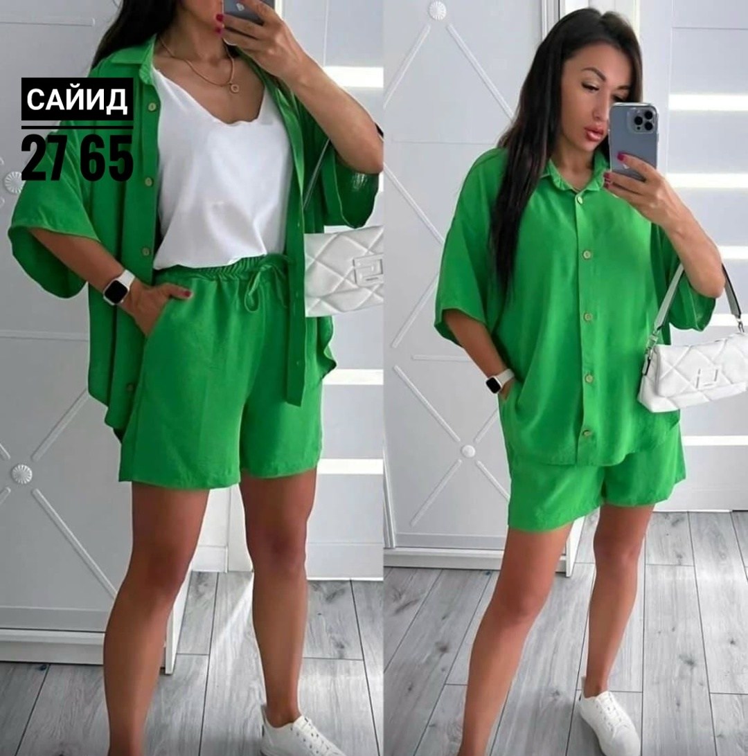 костюм двойка женский с шортами,летние костюмы женские,костюм тройка женский сингапур,женский костюм с шортами,костюм женский