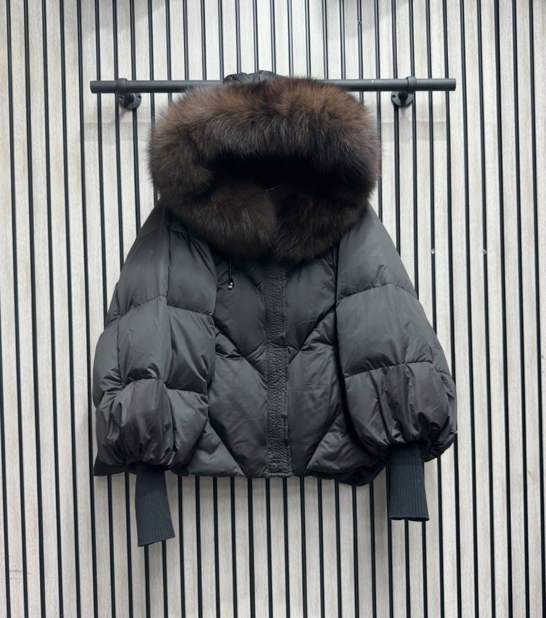 пуховик женский,куртка женская,женский пуховик с натуральным мехом,куртка с мехом,короткий пуховик женский