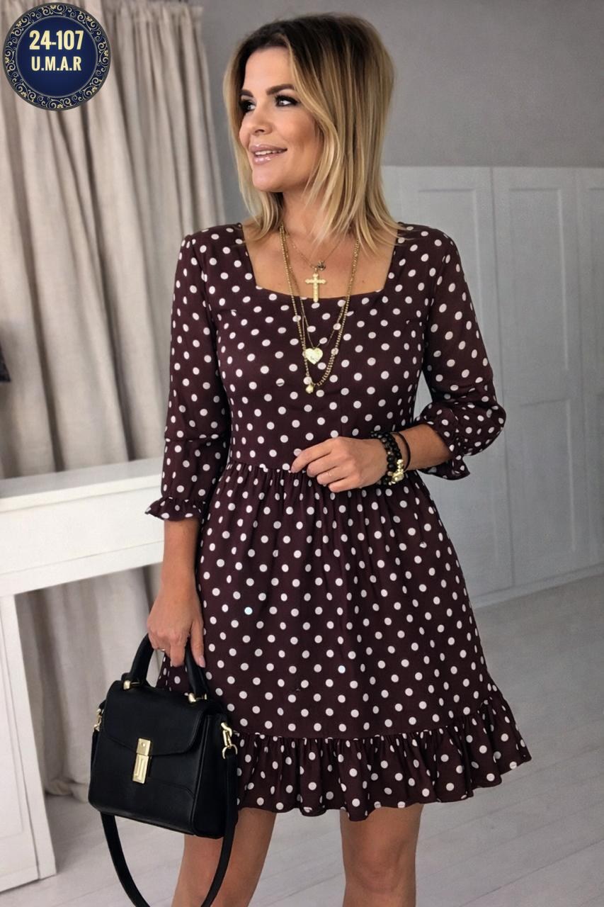 женское платье,платья ,платье,платье в горох женское,женское платье в горошек