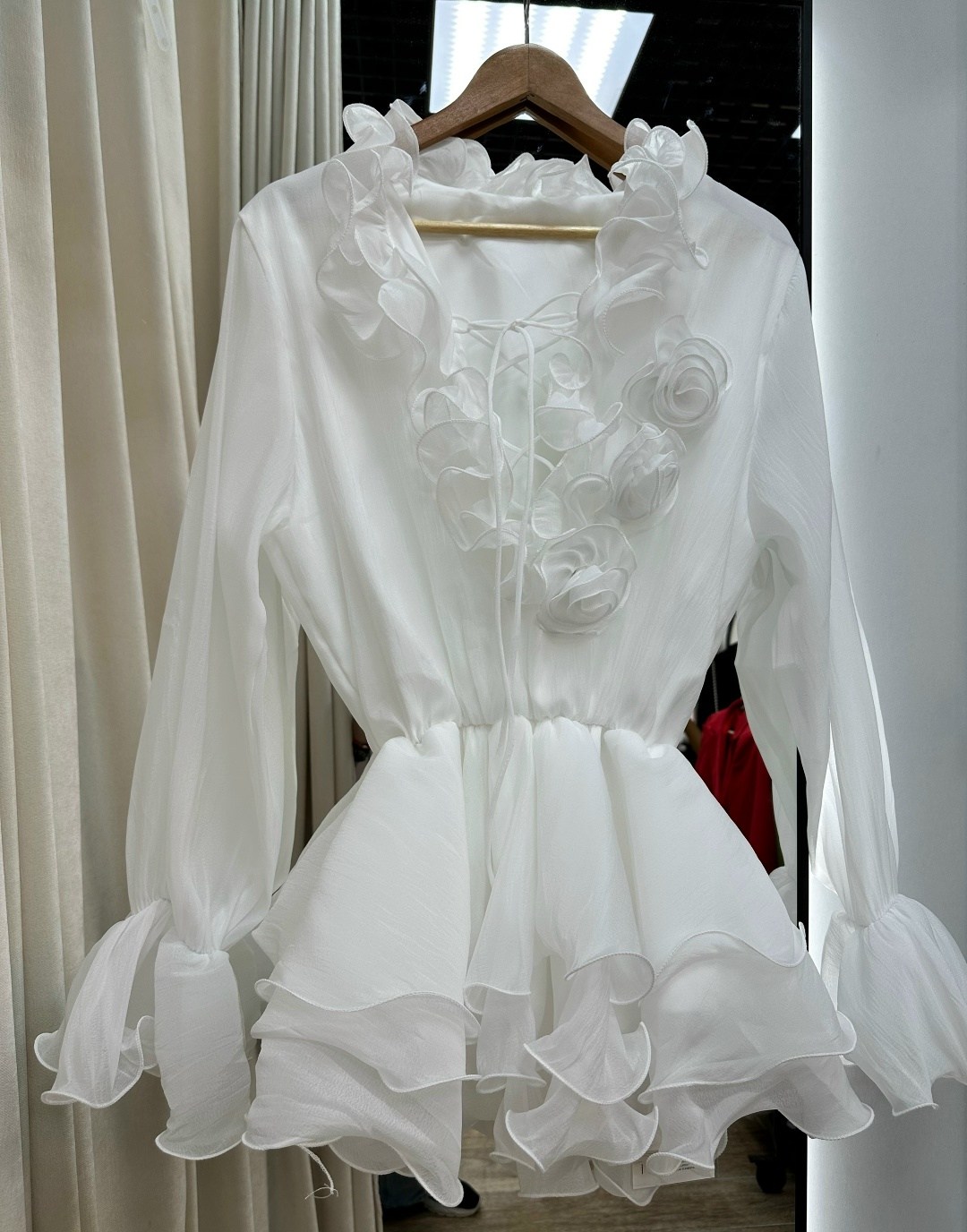 платье с рюшами,платье,платье летнее,платье с оборками,женское платье