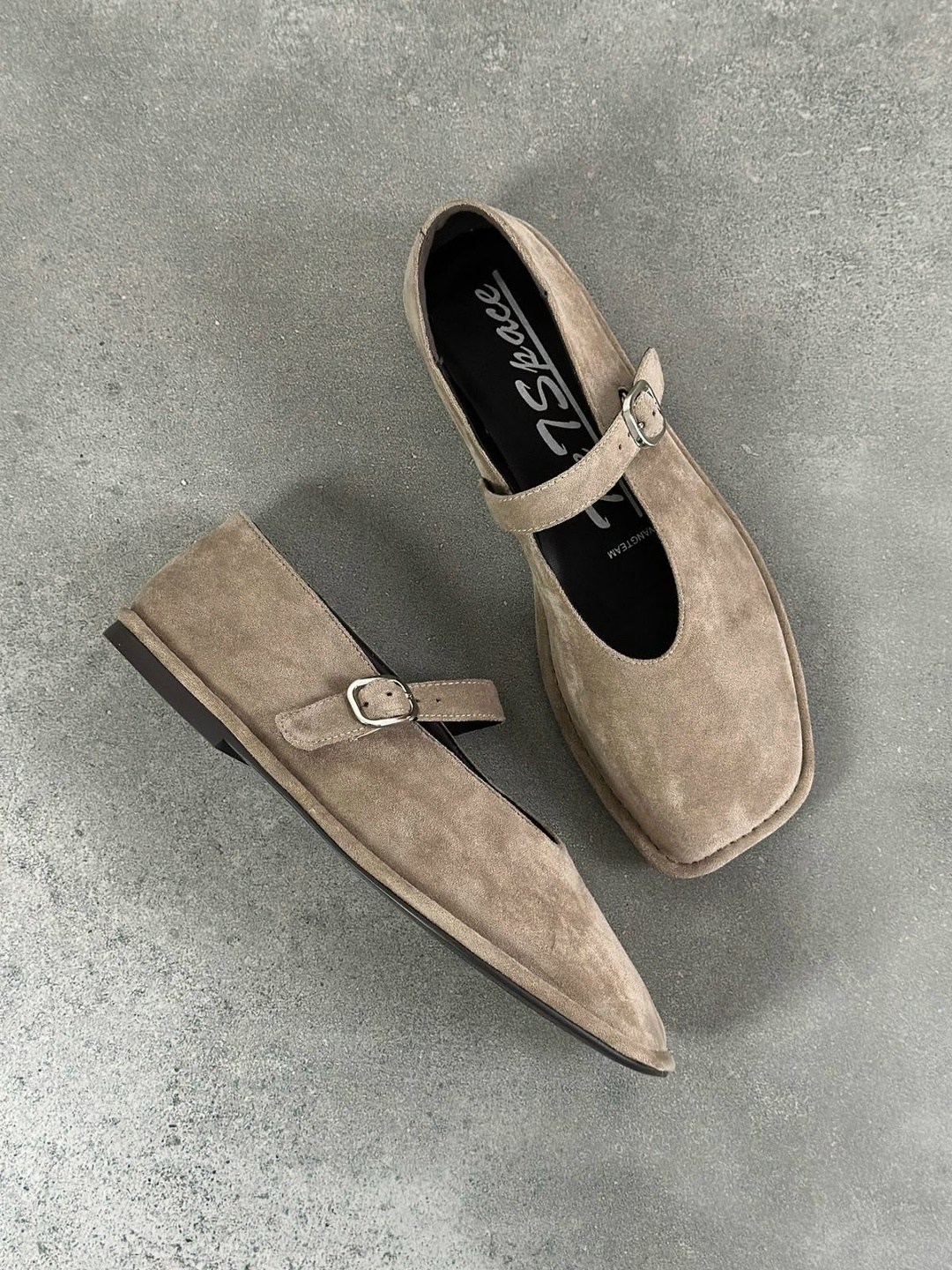 ,балетки замшевые мэри джейн massimo dutti, повседневные,туфли на плоской подошве,замшевые балетки