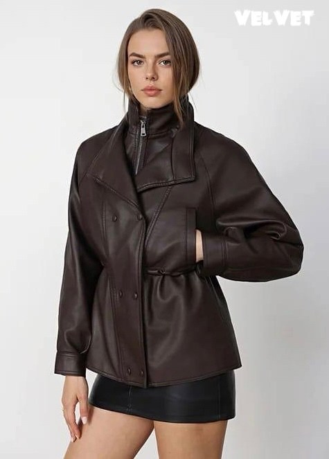 кожаная куртка,кожаная куртка женская,куртка из искусственной кожи женская,куртка оверсайз,куртка ftlzz женская из искусственной кожи