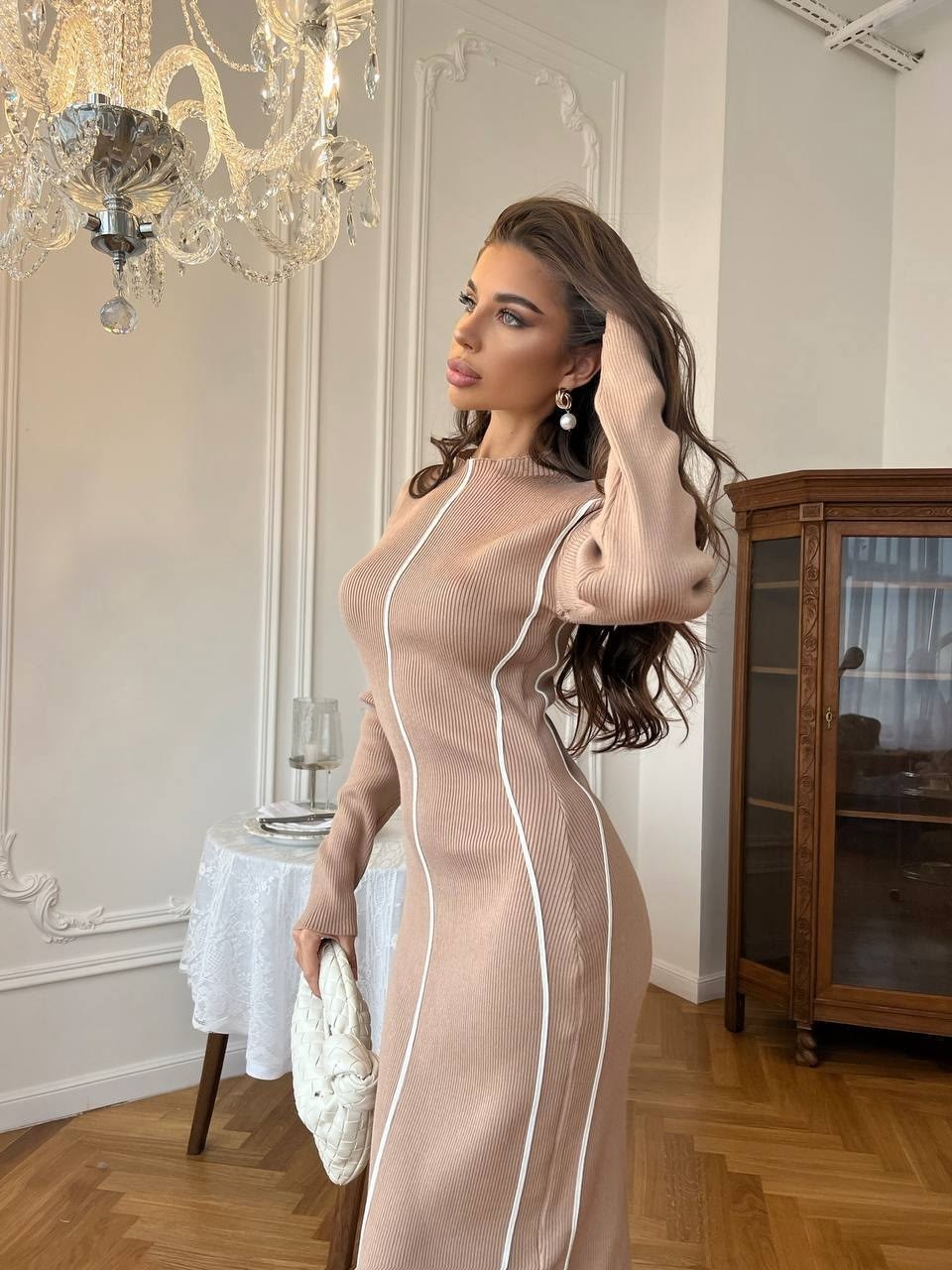 платье трикотажное женское,платье трикотажное лапша с воротником sila_style,платье трикотажное макси,трикотажное платье,женское платье лапша