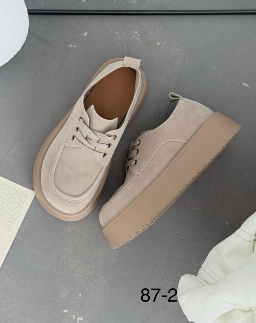 ,туфли на массивной подошве, женская,повседневная ,обуви