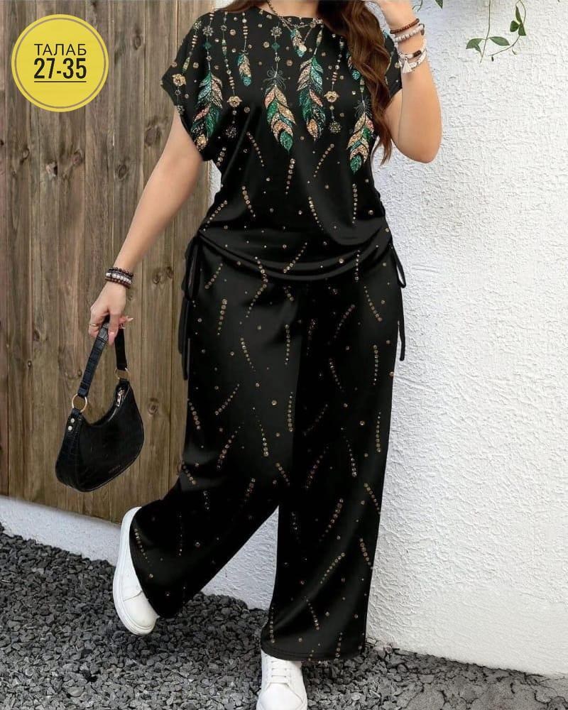 пижама женская,пижама комплект,пижама,пижама из вискозы женская,пижама с брюками из вискозы