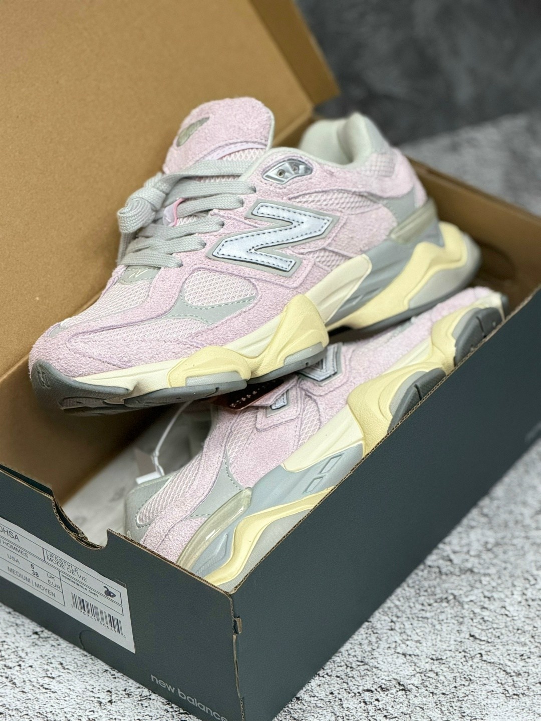 кроссовки new balance 9060,кроссовки женские new balance,new balance розовые кроссовки 9060 для женщин,кроссовки new balance,спортивные кроссовки унисекс new balance 9060 розовые 37.5 eu