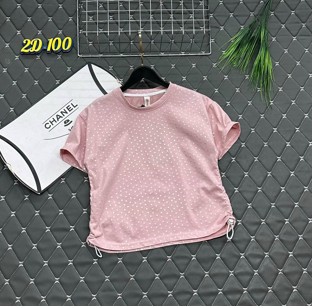 футболки для девочек,пижама для девочки (футболка и шорты) minaku цвет розовый рост 122 см,базовая детская футболка,футболки детские,базовая футболка для девочек