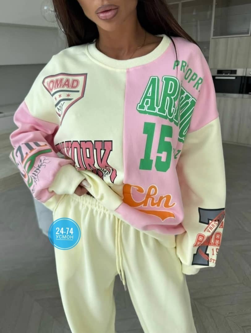 костюм спортивный женский,костюм спортивный shmatovashop 475850304,женские костюмы оверсайз,костюм спортивный женский арт. 11777288,спортивный костюм