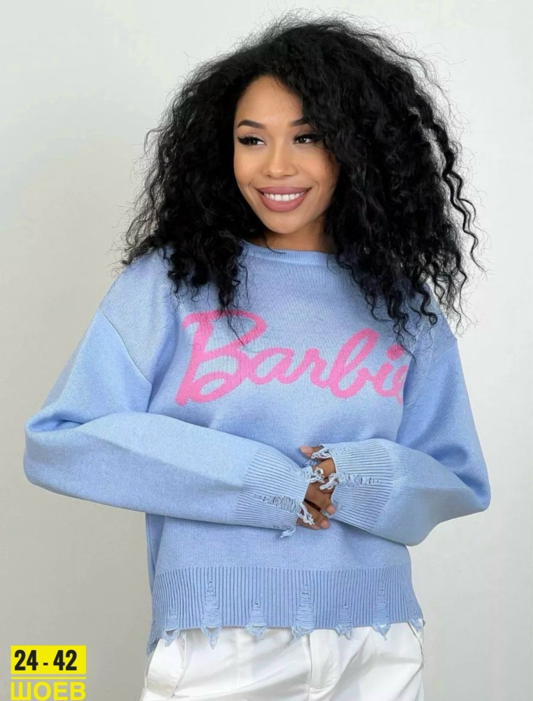 свитер оверсайз барби,женская кофта,свитера женские,свитшот женская,свитер джемпер