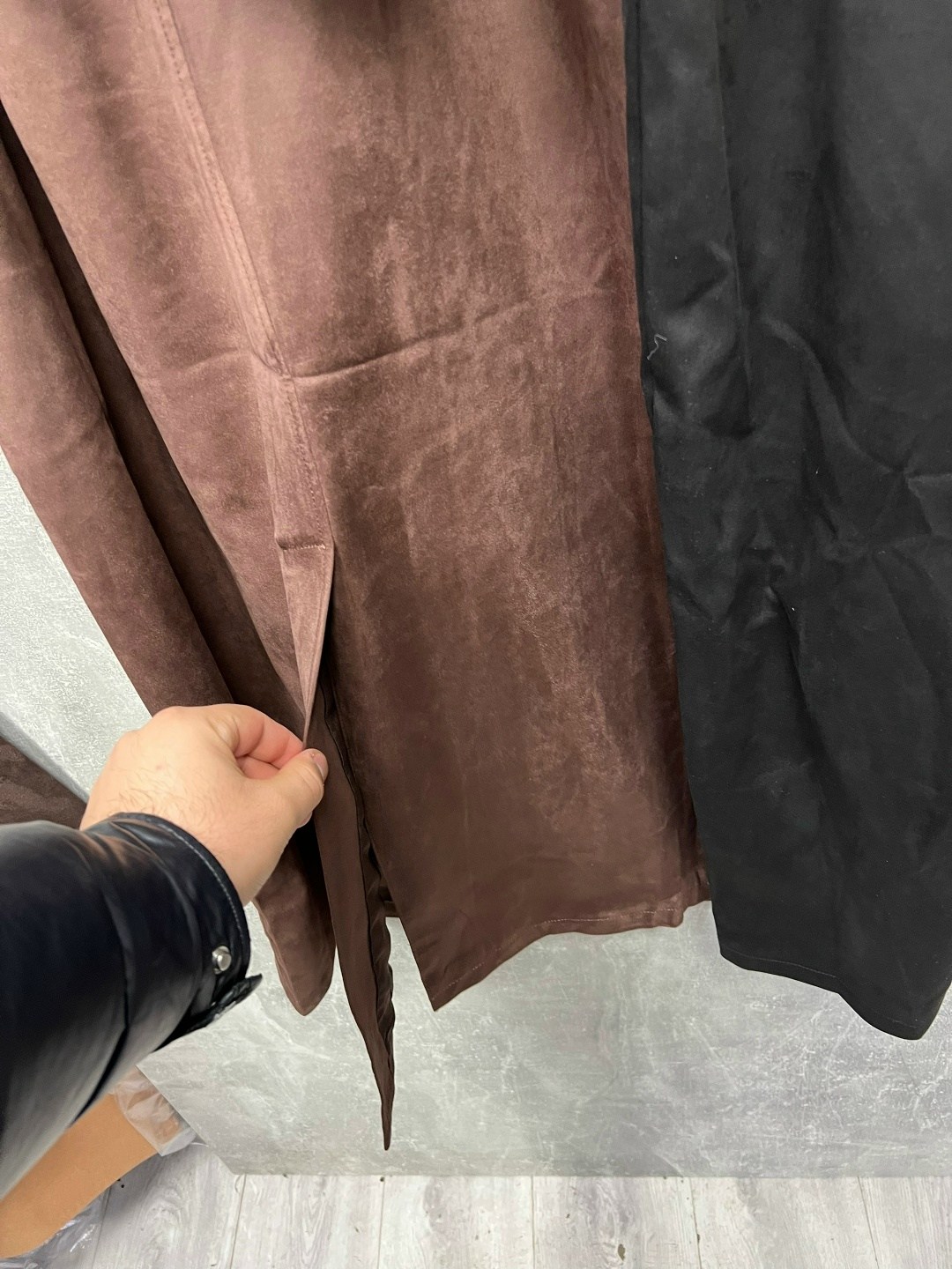 плащ тренч,тренч замшевый длинный tinaria,плащ тренч женский,тренч,тренч с поясом