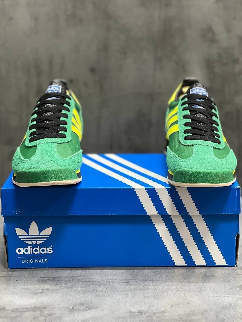 кроссовки adidas,кроссовки adidas sl 72,кроссовки adidas originals sl72 retro sport в зеленом и желтом цвете,кроссовки adidas spezial,кроссовки adidas original