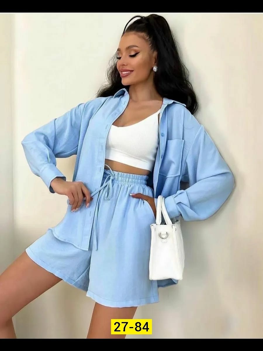 костюм женский летний с шортами и рубашкой,костюм с шортами и рубашкой летний,костюм женский с шортами и рубашкой,костюм летний с шортами и рубашкой оверсайз,костюм двойка женская